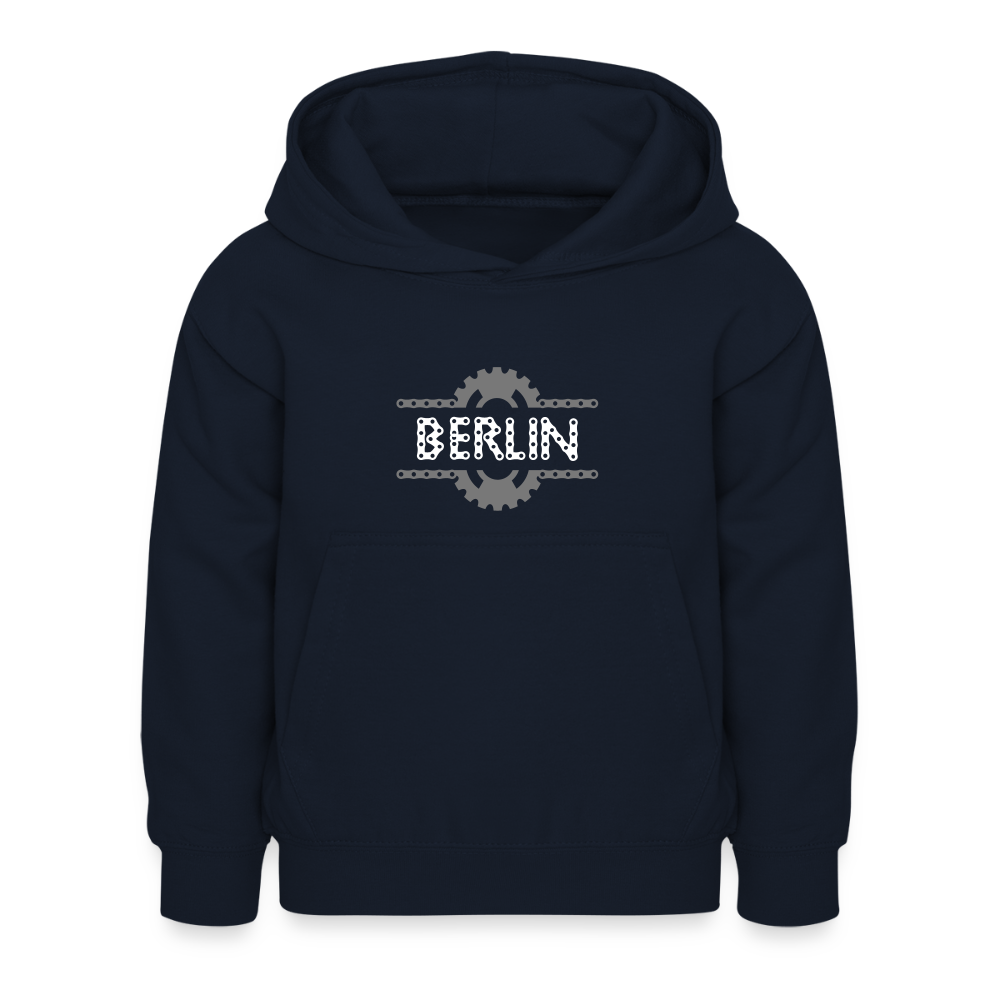 Berliner Fahrradkette - Kinder Hoodie - Navy