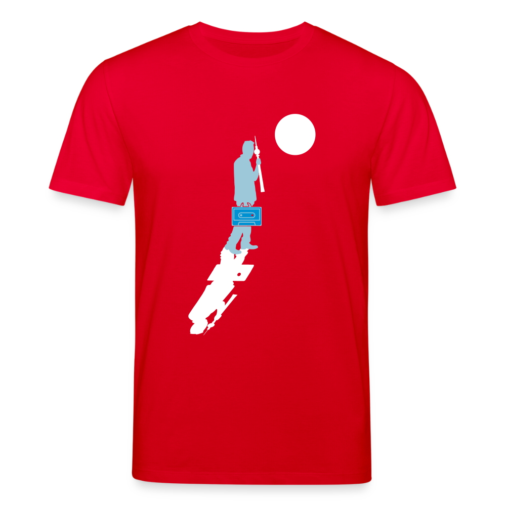 Unterwegs in Berlin - Unisex Bio T-Shirt - Rot