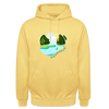 Köpenick am Wasser - Unisex Hoodie - Zitronengelb