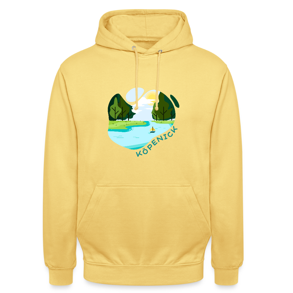 Köpenick am Wasser - Unisex Hoodie - Zitronengelb