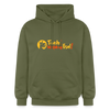 Tach! Ick steh uff Esel! - Hoodie - Militärgrün