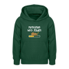 Motivation Wird Jeladen Warten - Teenager Hoodie - Flaschengrün