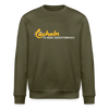 Lächeln is keen Jesichtsbruch - Unisex Bio Sweatshirt - Khaki