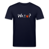 WATN? - Unisex Bio T-Shirt - Navy