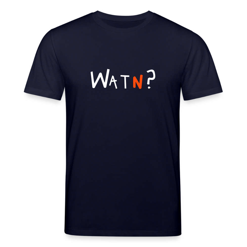 WATN? - Unisex Bio T-Shirt - Navy