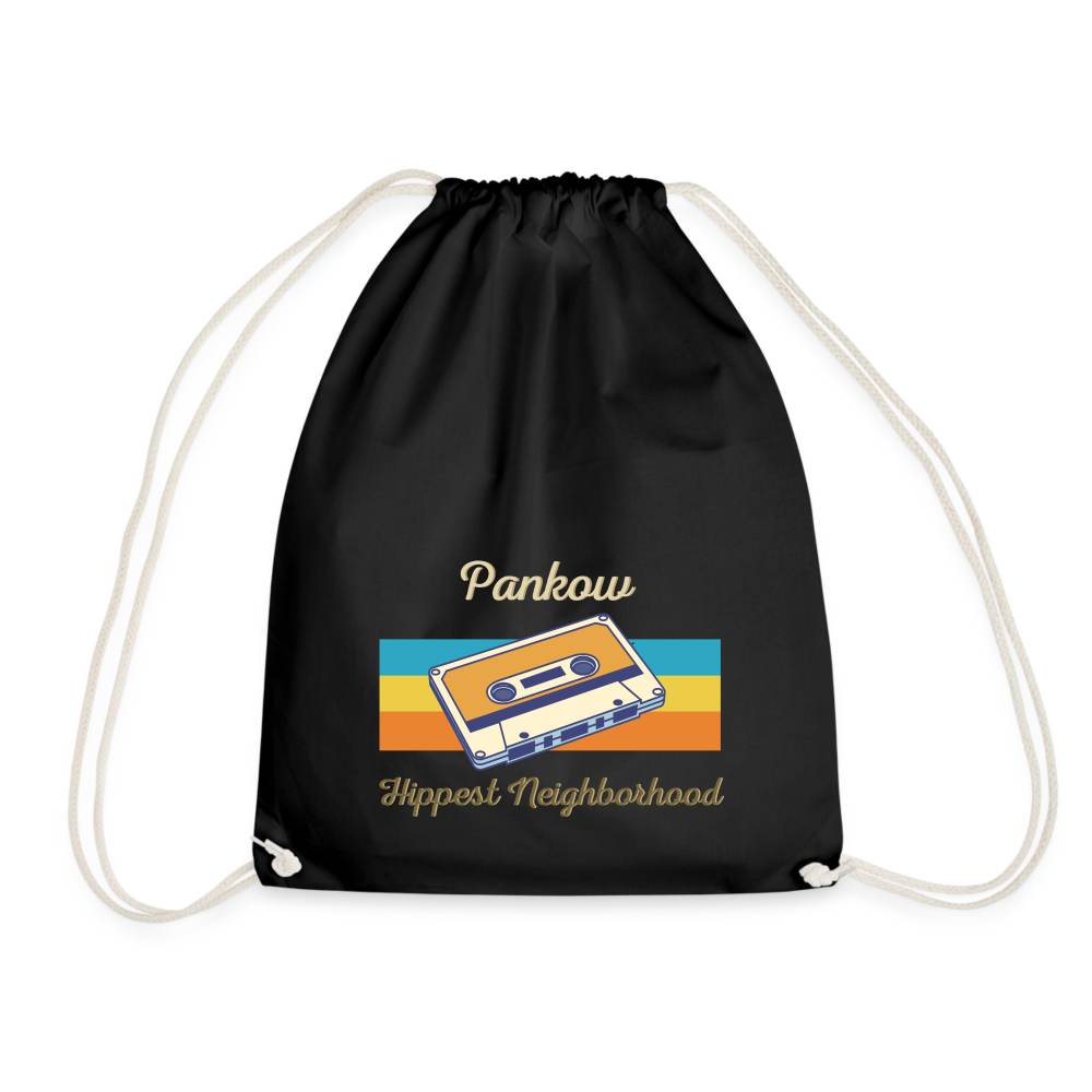 Pankow Hippest Neighborhood - Turnbeutel - Schwarz