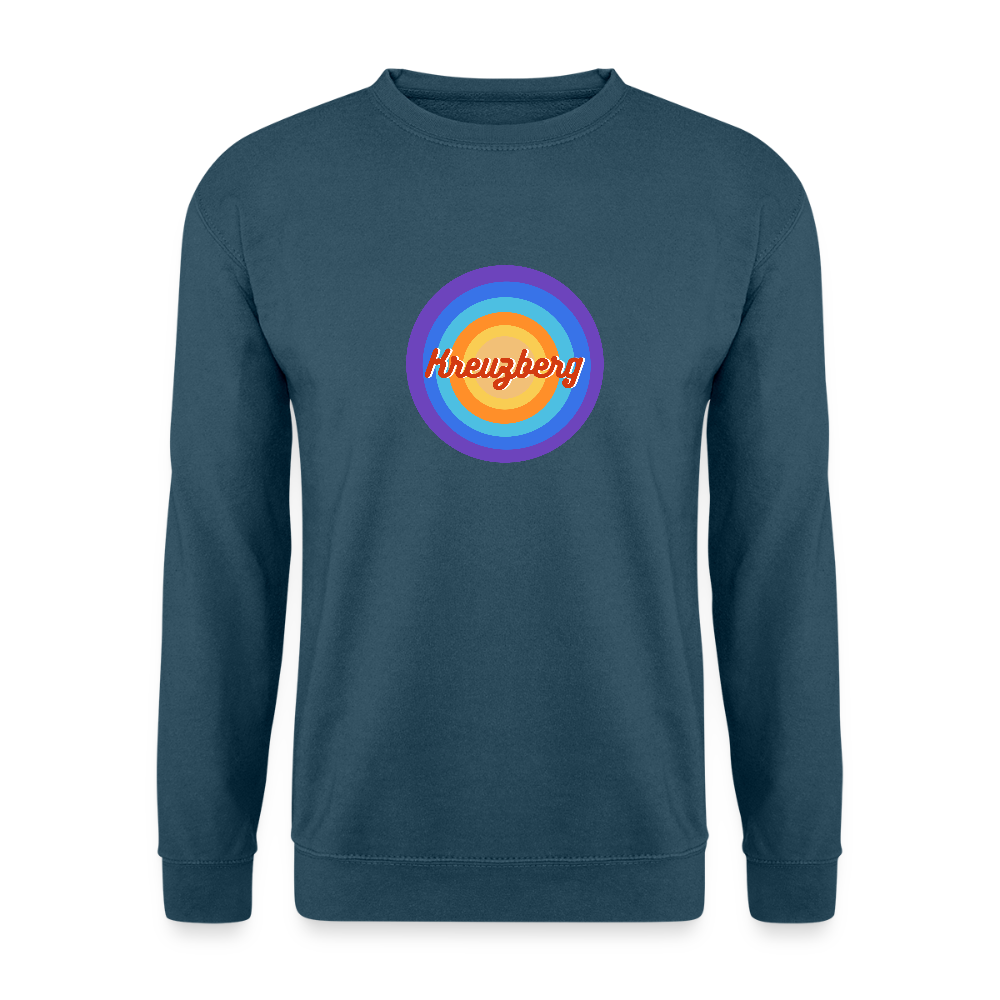 Kreuzberg Retro - Unisex Pullover - Indigoblau