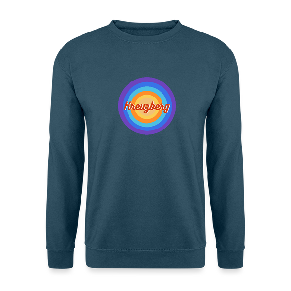 Kreuzberg Retro - Unisex Pullover - Indigoblau