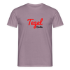 Tegel Berlin - Männer Premium T-Shirt - Lilagrau
