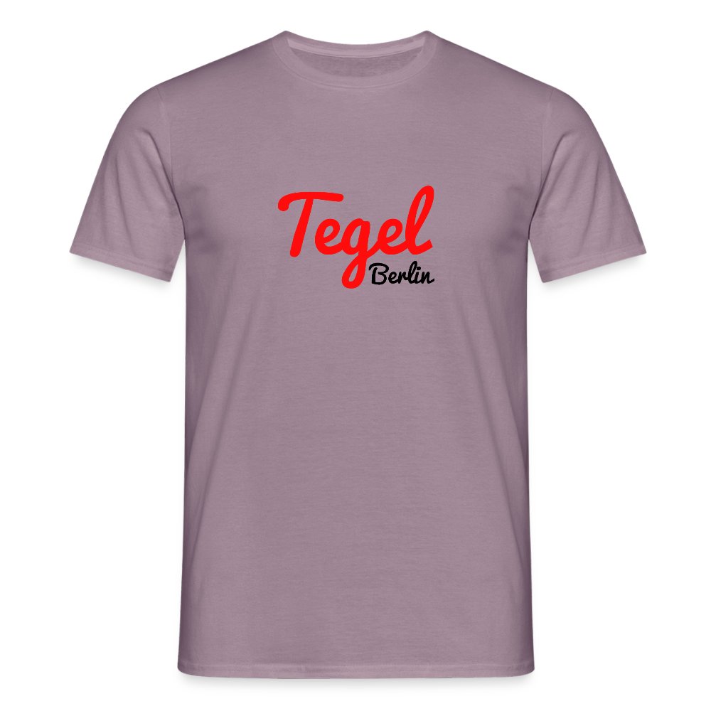 Tegel Berlin - Männer Premium T-Shirt - Lilagrau