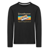 Gesundbrunnen Hippest Neighborhood - Kinder Langarmshirt - Schwarz