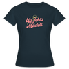 Uff jeht’s Mädels - Frauen Premium T-Shirt - Navy