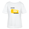Gesundbrunnen Metro - Relaxed Rundhals Frauen Bio-T-Shirt - Weiß