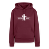 Mama Bär  - Frauen Premium Hoodie - Burgunderrot