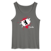 Berlin Klecks Bär - Männer Tank Top - Anthrazit