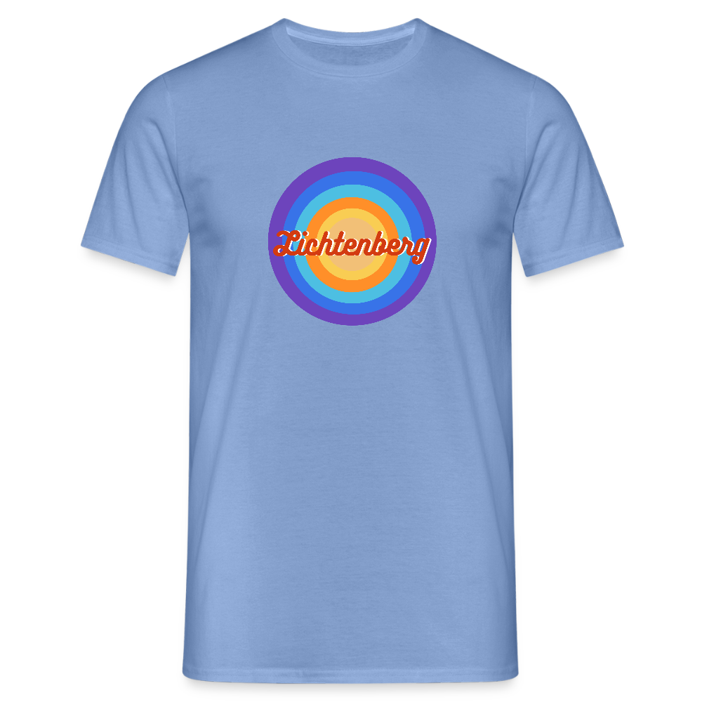 Lichtenberg Retro - Männer Premium T-Shirt - carolina blue