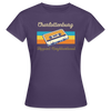 Charlottenburg Hippest Neighborhood - Frauen Premium T-Shirt - Dunkellila
