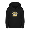 Ick bin keen Sturkopp - Teenager Hoodie - Schwarz