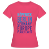 Köpenick Planet Earth - Frauen Premium T-Shirt - Azalea