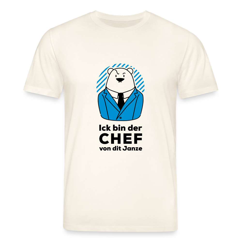 Chef - Unisex Bio T-Shirt - Naturweiß