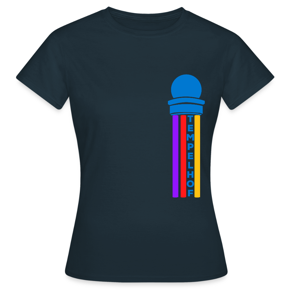 Tempelhof Radarturm - Frauen Premium T-Shirt - Navy