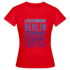 Lichtenberg Planet Earth - Frauen Premium T-Shirt - Rot