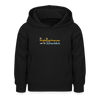 Bei Klugheitsschmerzen wär' ick unsterblich - Kinder Hoodie - Schwarz