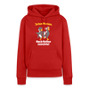 Juten Morjen, Backfeifenjesichta! - Frauen Premium Hoodie - Rot