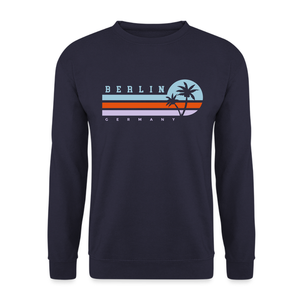 Berlin, Germany - Unisex Pullover - Navy