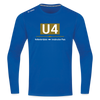 U4 - Männer Sport Langamshirt - Royalblau