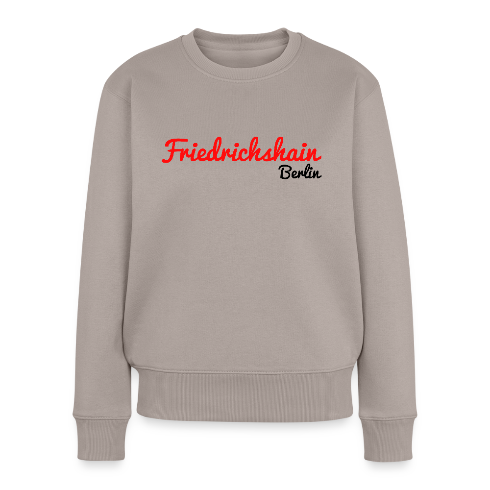Friedrichshain Berlin - Frauen Premium Pullover - Taupe