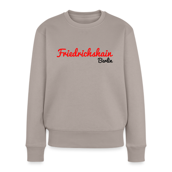 Friedrichshain Berlin - Frauen Premium Pullover - Taupe