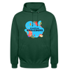 Kreatives Kreuzberg - Unisex Hoodie - Flaschengrün