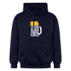 Ick kieke, staune, wunda mir, wie'n kühles Bier jefällt mir hier - Hoodie - Navy