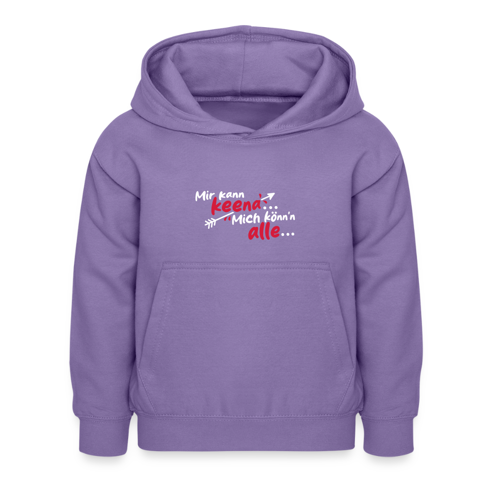 Mir kann keena... Mich könn'n alle... - Kinder Hoodie - Lavendel