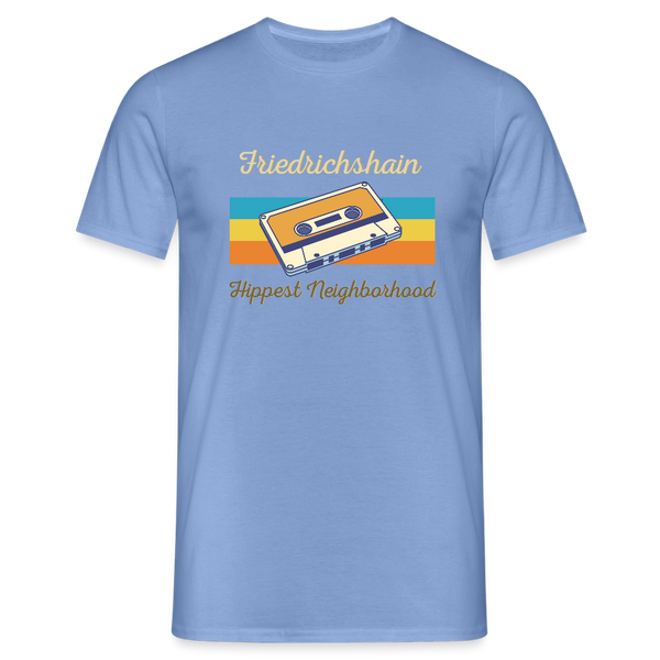 Friedrichshain Hippest Neighborhood - Männer Premium T-Shirt - carolina blue