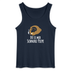 Dit is mir Schnurz Affe - Männer Tank Top - Navy