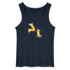 Nakedei - Männer Tank Top - Navy