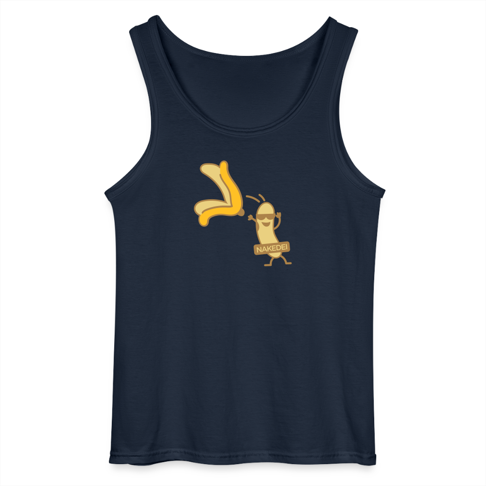 Nakedei - Männer Tank Top - Navy
