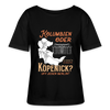 Kolumbien oder Köpenick - Relaxed Rundhals Frauen Bio-T-Shirt - Schwarz