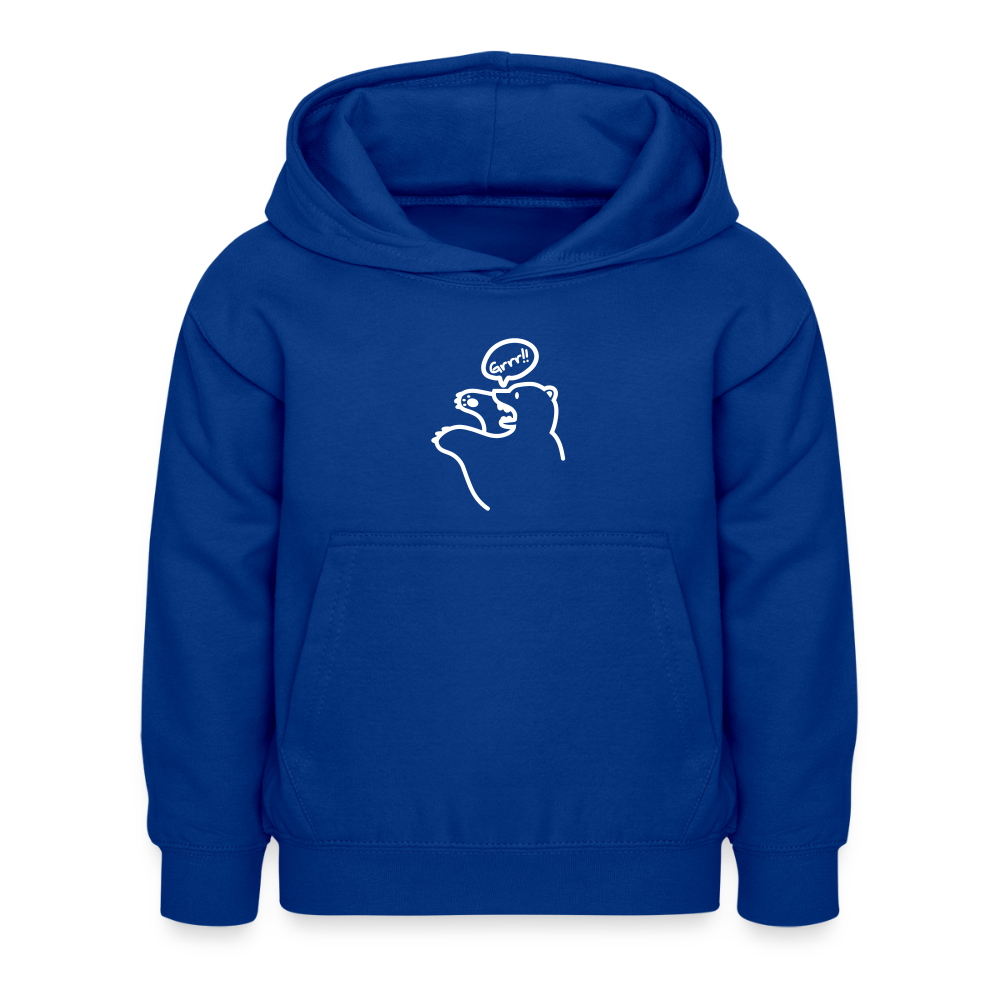 Böser Berliner Bär - Kinder Hoodie - Royalblau