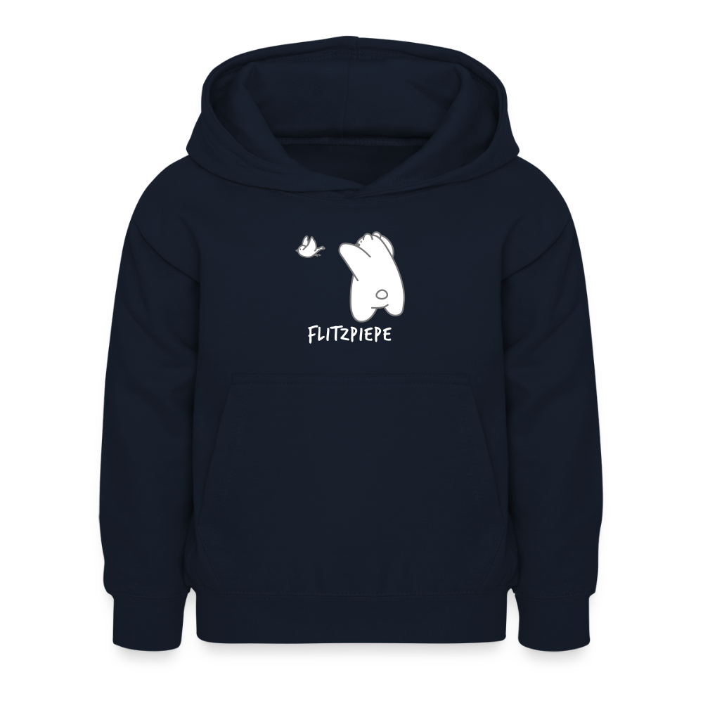 Flitzpiepe - Kinder Hoodie - Navy