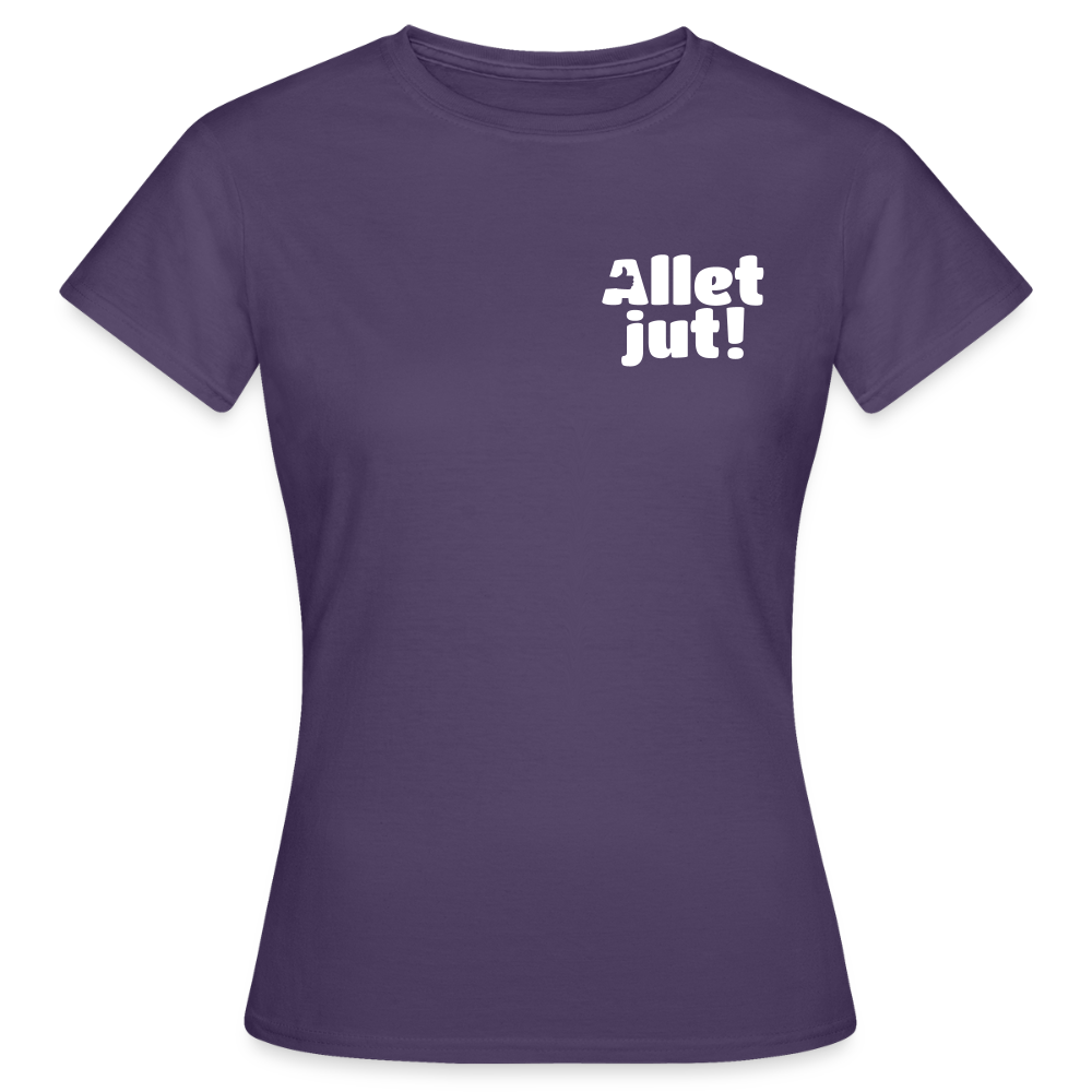 Allet Jut - Frauen Premium T-Shirt - Dunkellila