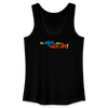 Jib allet, aba nich uff! - Frauen Bio Tank Top - Schwarz