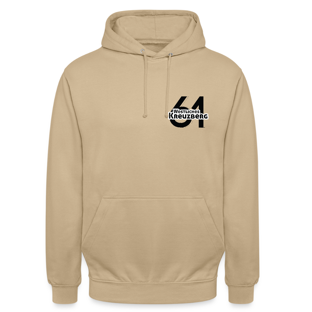 Westliches Kreuzberg  - Unisex Hoodie - Beige