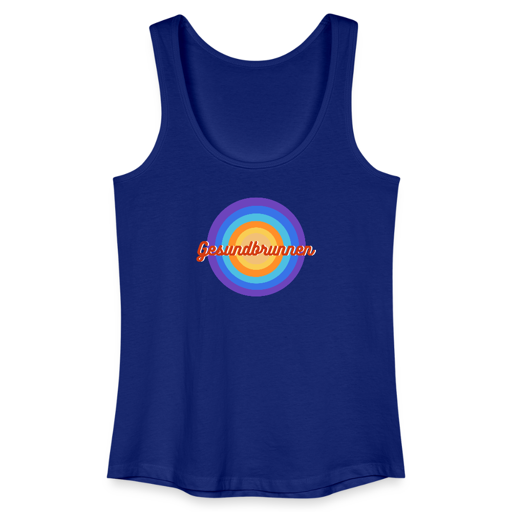 Gesundbrunnen Retro - Frauen Bio Tank Top - Königsblau