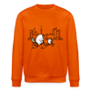 Fahrradtour Berlin - Unisex Bio Sweatshirt - Tieforange