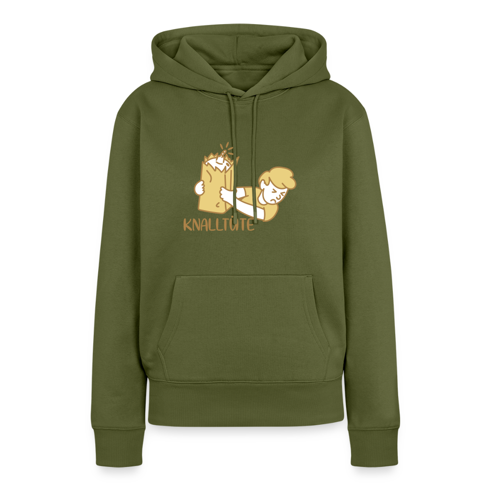 Knalltüte - Frauen Premium Hoodie - Khaki