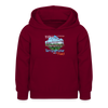 Tempelhofer Feld - Kinder Hoodie - Bordeaux