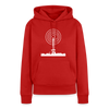 Funkturm im Fokus - Frauen Premium Hoodie - Rot